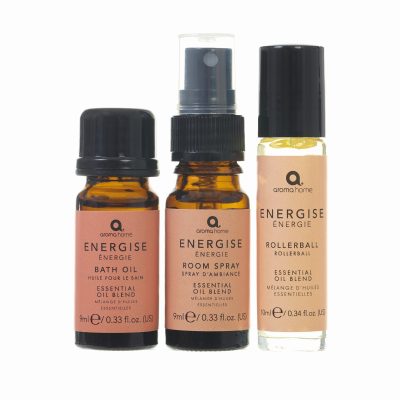 Σετ αιθερίων ελαίων για ενέργεια, Energise 3 Steps Kit Αromatherapy Oils - By Upper Canada