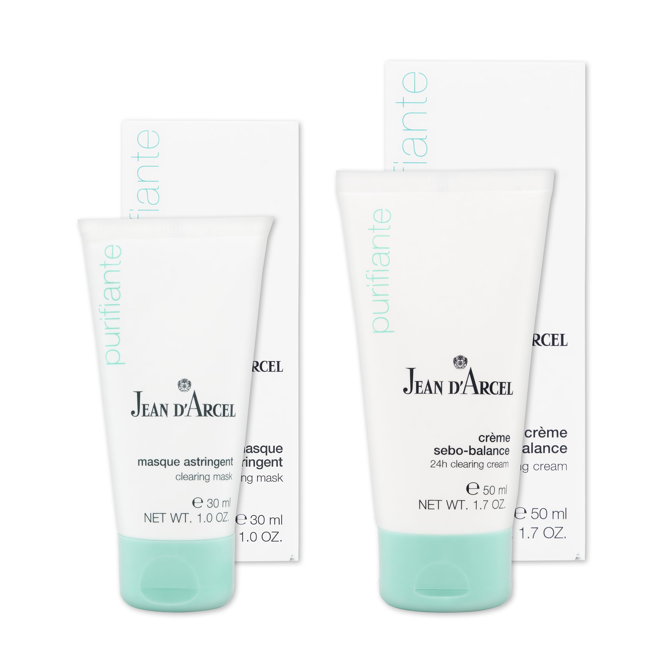 Jean D'Arcel Clearing Set (cream & mask)
