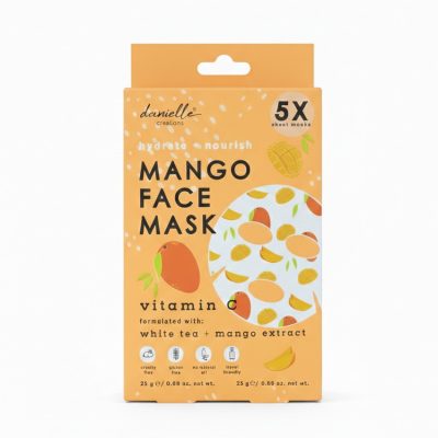 Mango Σετ με 5 Ενυδατικές Μάσκες Προσώπου με Vitamin C - By Upper Canada