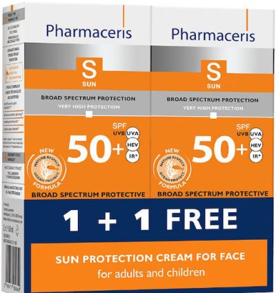 Pharmaceris Spectrum Protecting Face Cream Spf50 1+1 δώρο